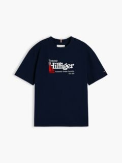 Logo Embroidery Pique T-Shirt — Blue 5