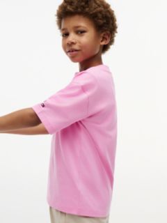 Graphic Logo Jersey T-Shirt — Pink 3
