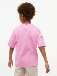 Graphic Logo Jersey T-Shirt — Pink 4