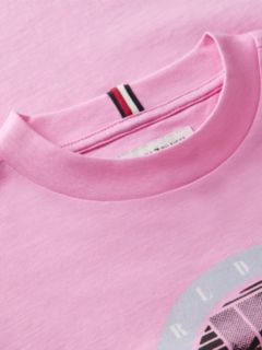 Graphic Logo Jersey T-Shirt — Pink 6