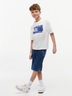 Graphic Logo Jersey T-Shirt — White 2