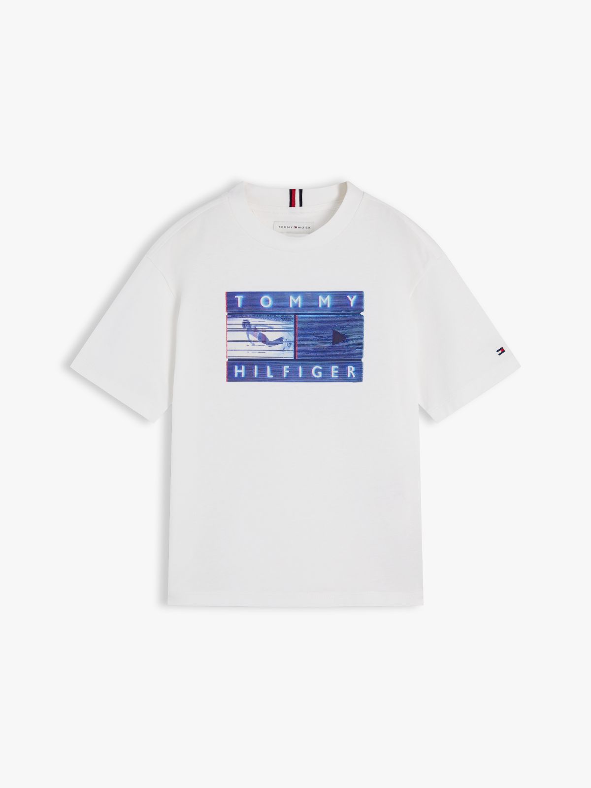 Graphic Logo Jersey T-Shirt — White