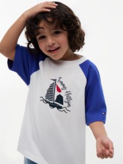 Logo Colour-Blocked Raglan Sleeve T-Shirt — Multi 3