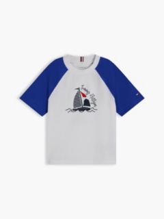 Logo Colour-Blocked Raglan Sleeve T-Shirt — Multi 5