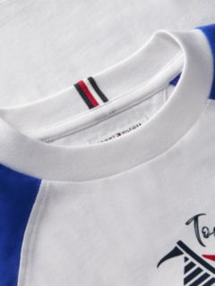 Logo Colour-Blocked Raglan Sleeve T-Shirt — Multi 6