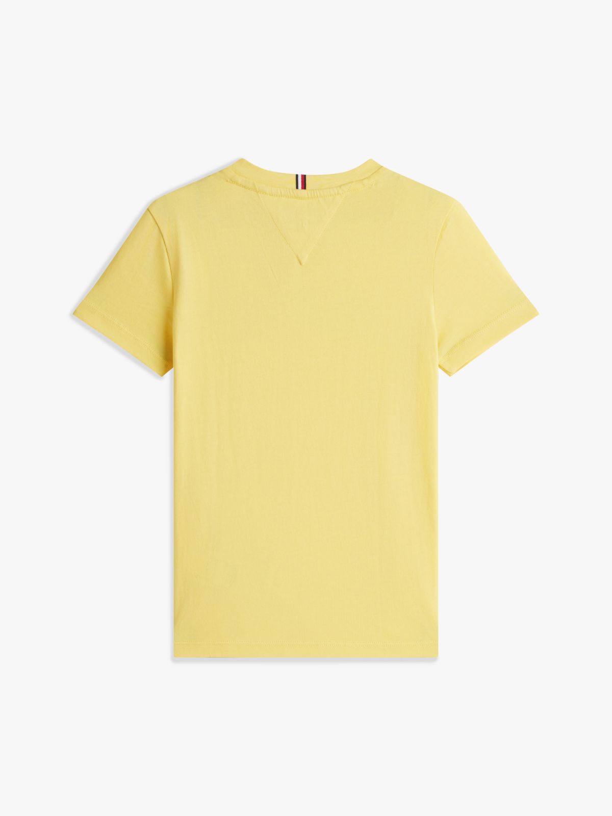 Adaptive Logo Jersey Crew Neck T-Shirt — Yellow