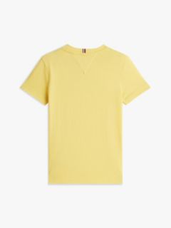 Adaptive Logo Jersey Crew Neck T-Shirt — Yellow 2