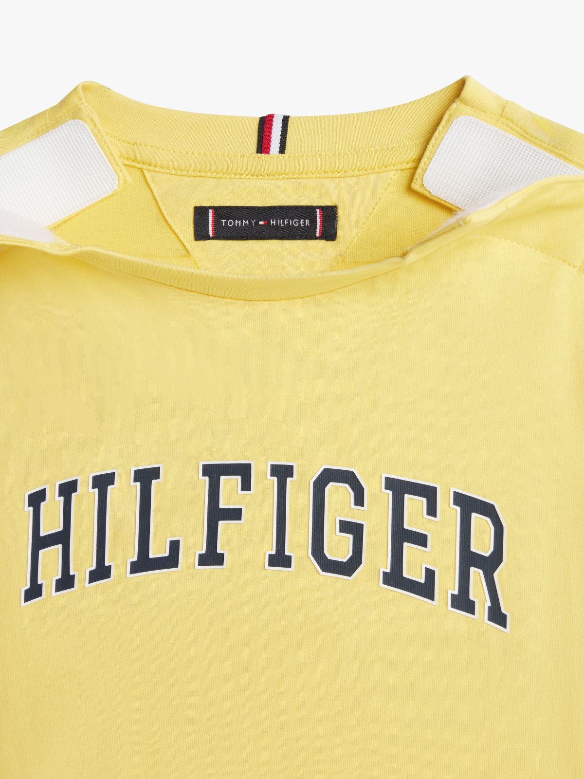 Adaptive Logo Jersey Crew Neck T-Shirt — Yellow