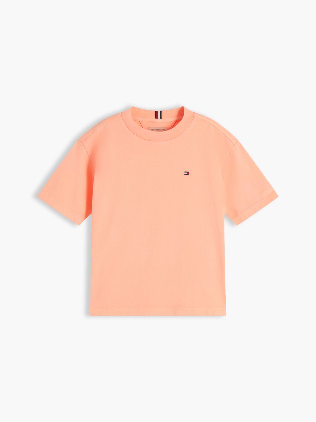 Back Logo Graphic Jersey T-Shirt — Orange