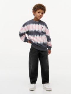 Tie-Dye Terry Crew Neck Sweatshirt — Multi 2