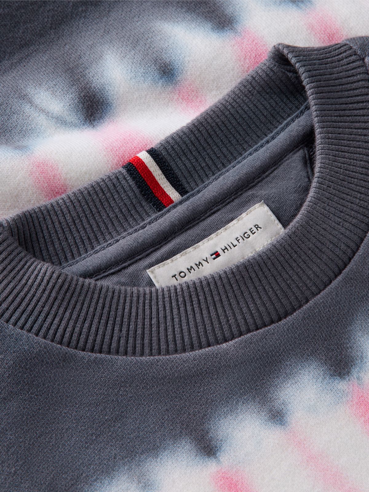 Tie-Dye Terry Crew Neck Sweatshirt — Multi