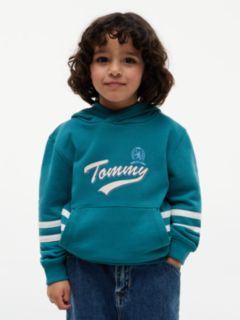 Crest Logo Hoody — Green 1