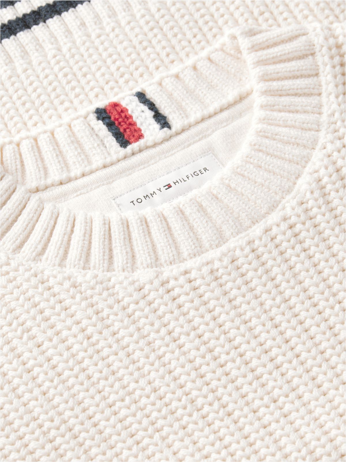 Relaxed Cable Knit Sleeve Jumper — Yellow