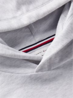 Graffiti Logo Graphic Relaxed Fleece Hoody — Grey 6