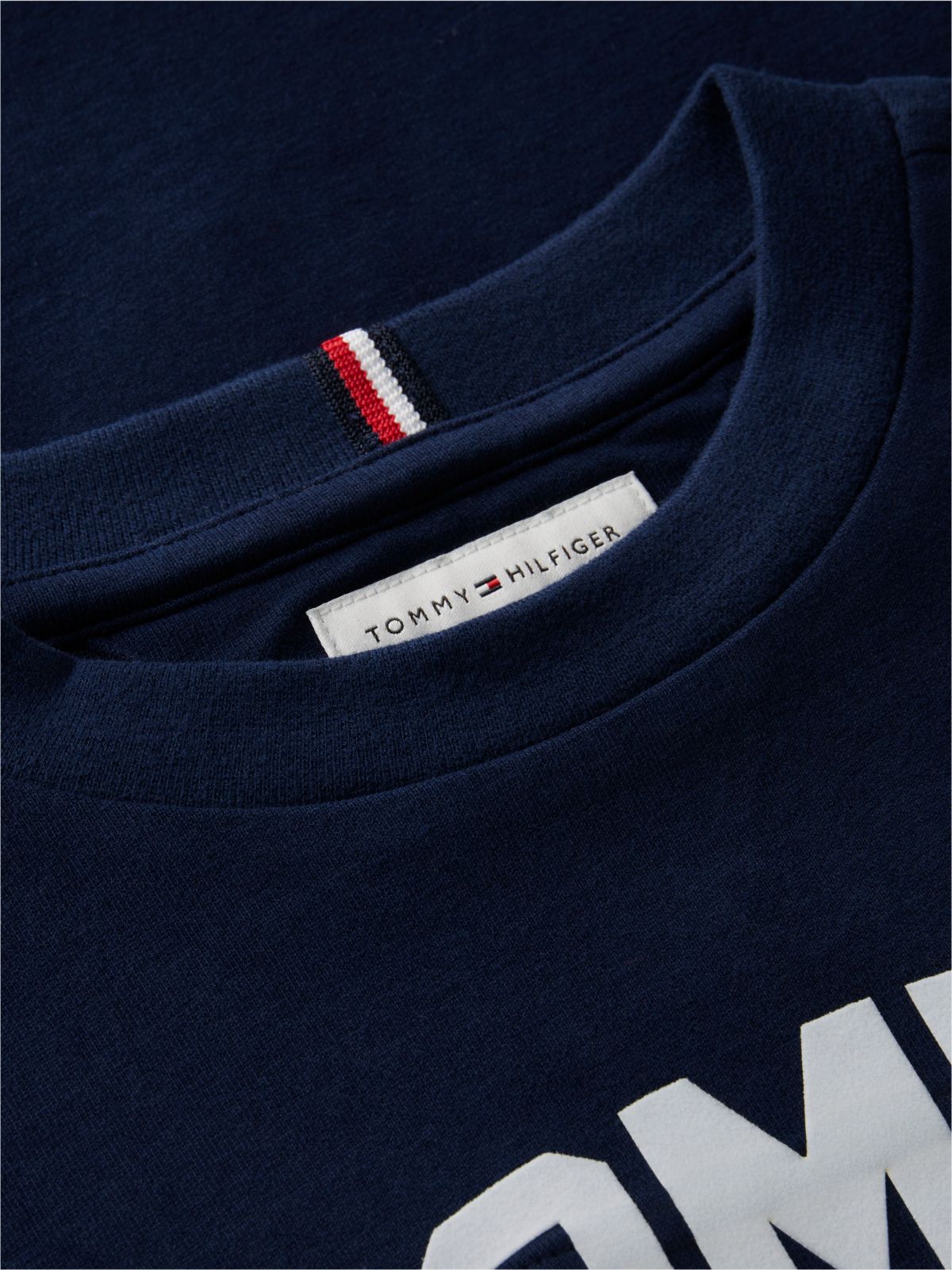 Logo Relaxed Long Sleeve T-Shirt — Blue