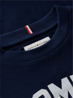 Logo Relaxed Long Sleeve T-Shirt — Blue 6