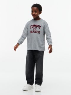 Logo Relaxed Long Sleeve T-Shirt — Grey 2