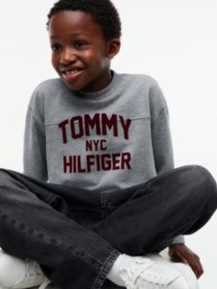 Logo Relaxed Long Sleeve T-Shirt — Grey 3
