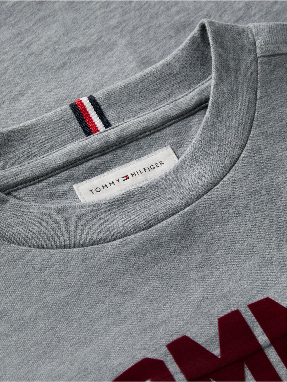 Logo Relaxed Long Sleeve T-Shirt — Grey