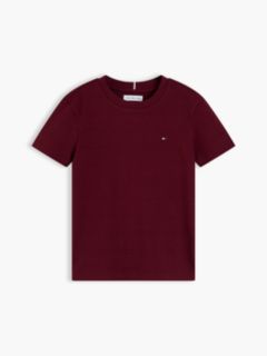 Jacquard Stripe Flag Embroidery T-Shirt — Purple 5