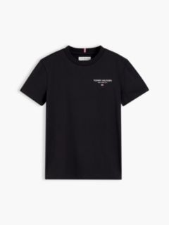 Logo Jersey Crew Neck T-Shirt — Black 5