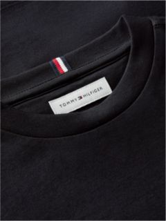 Logo Jersey Crew Neck T-Shirt — Black 6
