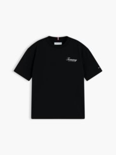 Graffiti Logo Relaxed Jersey T-Shirt — Black 6