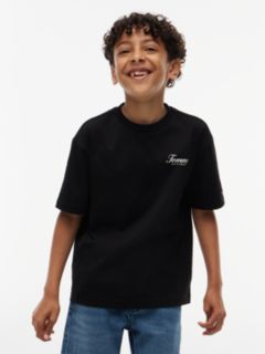 Graffiti Logo Relaxed Jersey T-Shirt — Black 1