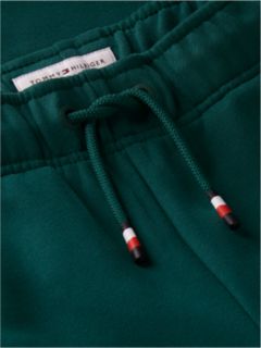 Sueded Logo Joggers — Green 6