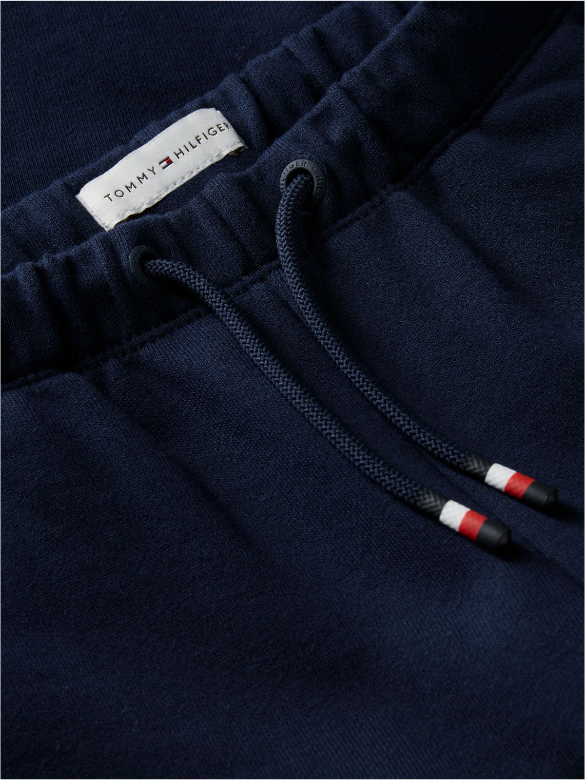 Varsity Logo Appliqué Drawstring Joggers — Blue