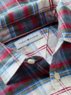 Relaxed Fit Check Shirt — Blue 6