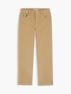 Relaxed Corduroy Trousers — Beige 5