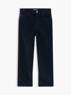 Relaxed Corduroy Trousers — Blue 5