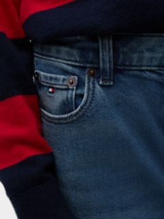 Vintage Wash Relaxed Jeans — Denim 3