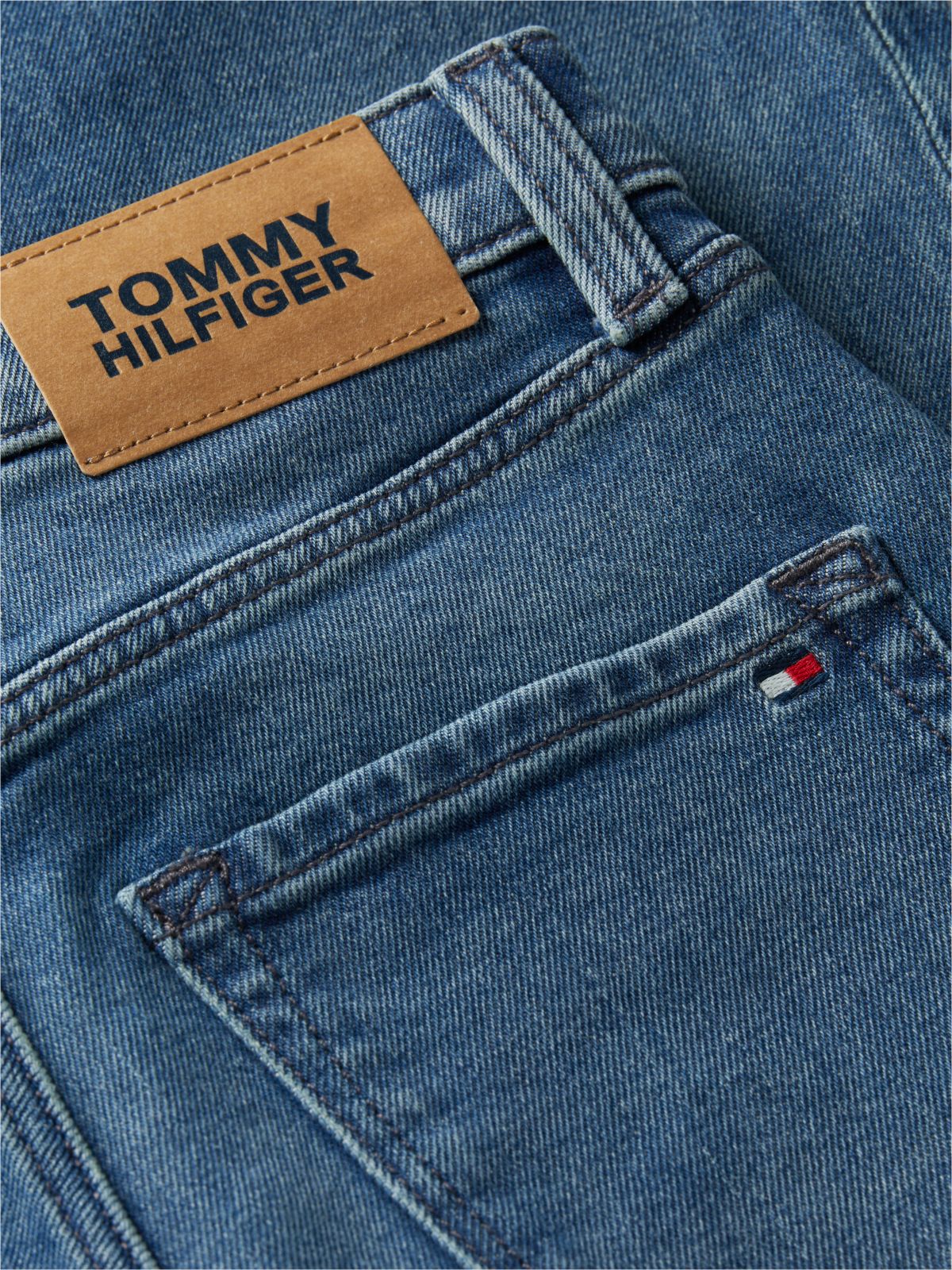 Vintage Wash Relaxed Jeans — Denim