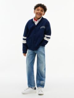 Logo Faded Regular Barrel Jeans — Denim 2