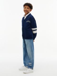 Logo Faded Regular Barrel Jeans — Denim 3