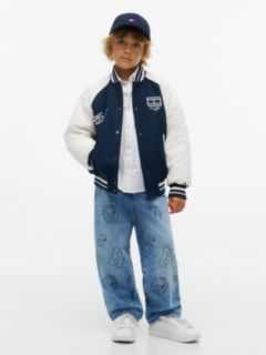 Peanuts® Graphic Faded Loose Jeans — Denim 2