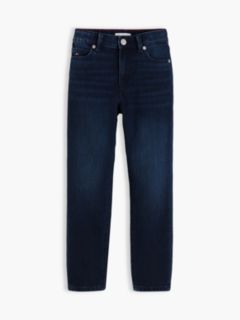 Flag Embroidery Straight Jeans — Denim 6