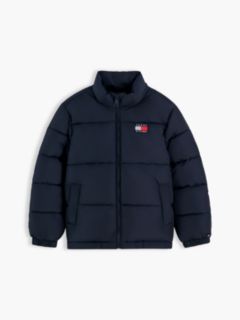Essential Ripstop Relaxed Puffer Jacket — Blue 5