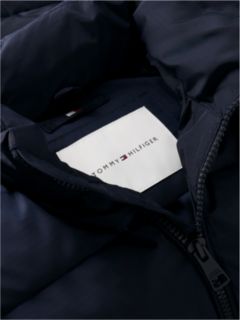 Essential Ripstop Relaxed Puffer Jacket — Blue 6