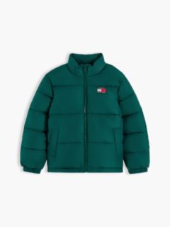 Essential Ripstop Relaxed Puffer Jacket — Green 5