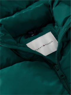 Essential Ripstop Relaxed Puffer Jacket — Green 6