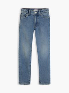 Faded Straight Jeans — Denim 5