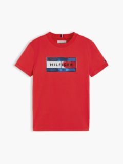 Flag Graphic Jersey T-Shirt — Red 5