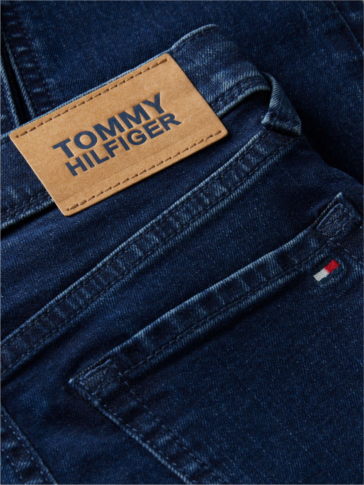 Scanton Slim Global Stripe Jeans — Denim