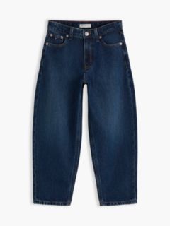 Barrel Leg Faded Jeans — Denim 5