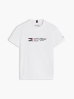 Logo Jersey Crew Neck T-Shirt — White 5