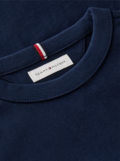 Back Logo Long Sleeve T-Shirt — Blue 6