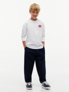 Back Logo Long Sleeve T-Shirt — White 2